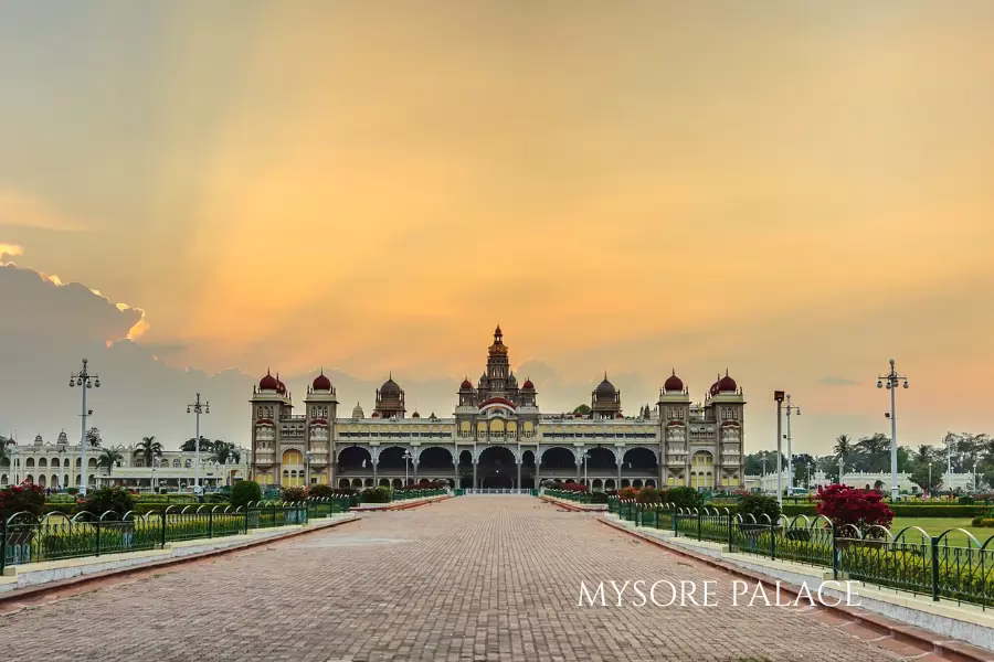 mysore tourist places photos - mysore palace